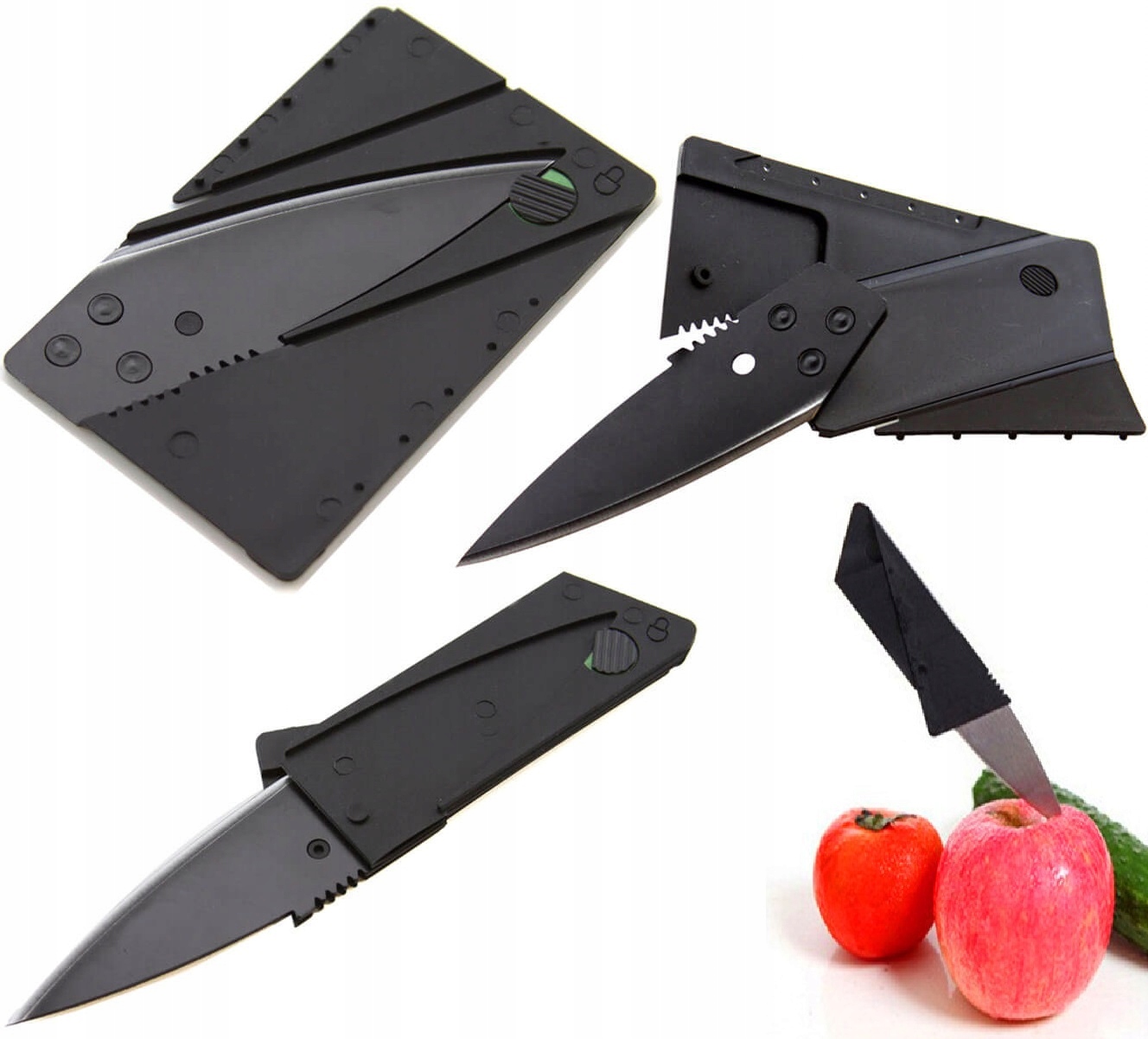 Nóż Rozkładany Składany Nożyk Karta Kredytowa