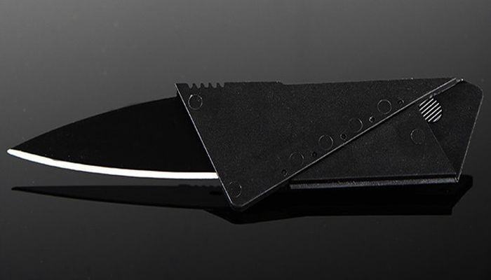 Nóż Rozkładany Składany Nożyk Karta Kredytowa