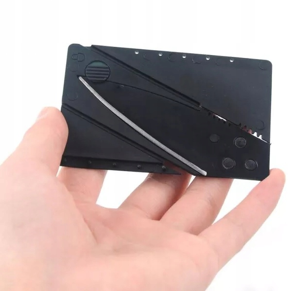 Nóż Rozkładany Składany Nożyk Karta Kredytowa