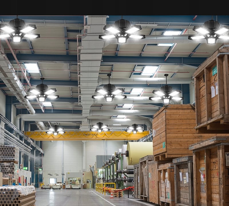 Mocna Lampa Warsztatowa Do Garażu 80w Sufitowa Robocza Żarówka Led E27 6w1