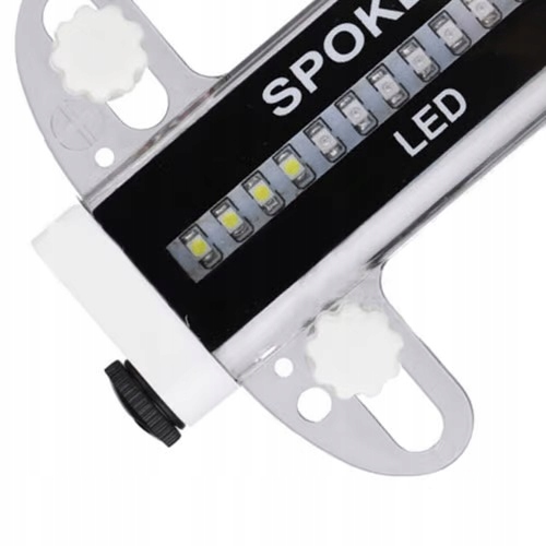 Oświetlenie Kół Na Szprychy Lampka Rowerowa Led Przednia Tylna Kolorowa