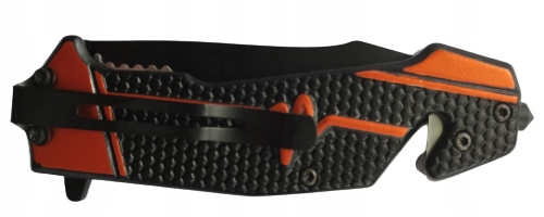 Nóż Ratowniczy Scyzoryk Sprężynowy Zbijak Sos 3w1