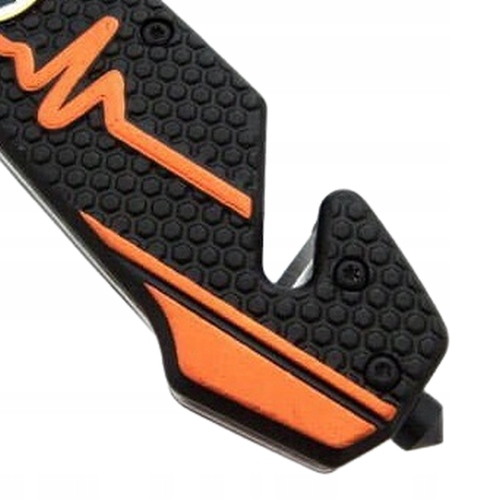 Nóż Ratowniczy Scyzoryk Sprężynowy Zbijak Sos 3w1