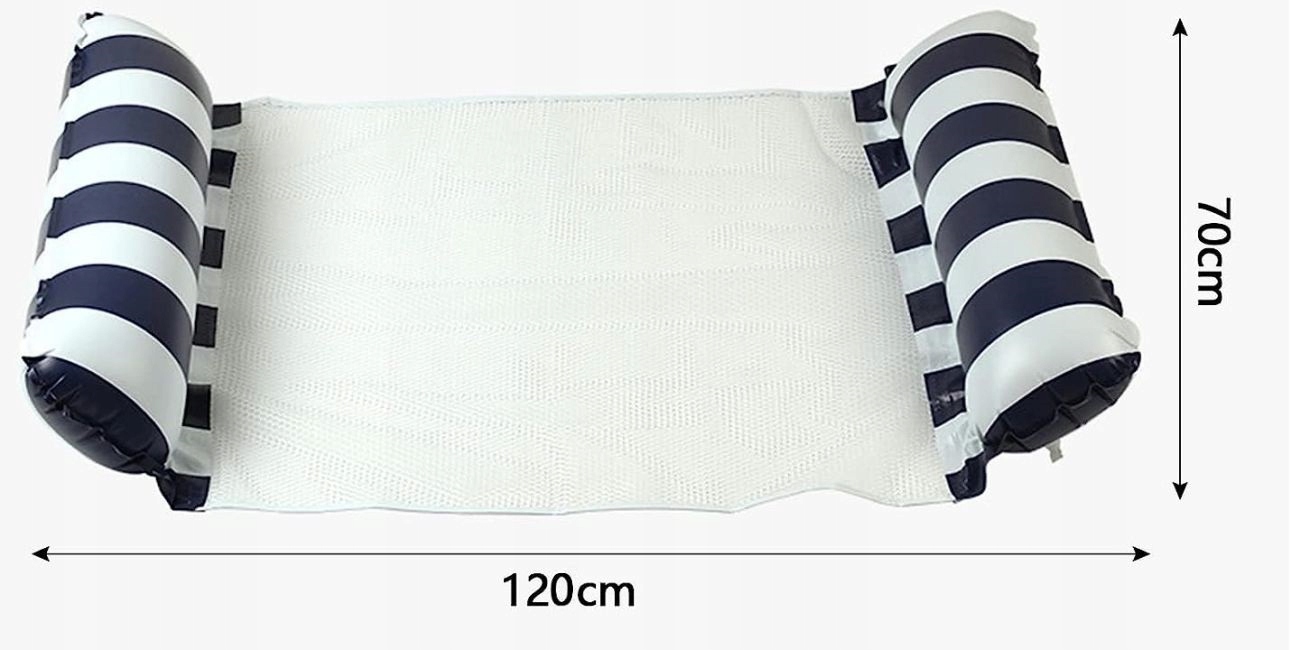 Hamak Wodny Materac Do Pływania Dmuchany Do Basenu Fotel Leżak Plażowy