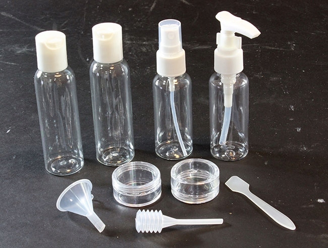 Pojemniki Podróżne Butelki Kosmetyki Wakacje Do Samolotu Bagażu Kosmetyczka