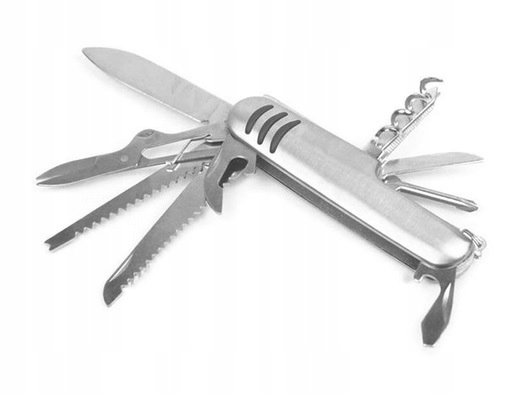 Niezbędnik Turystyczny Scyzoryk Nóż Survival 10w1