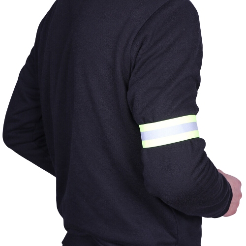 2x Regulowana Opaska Odblaskowa Na Rękę Ramię Nogę Do Biegania Odblask 2szt