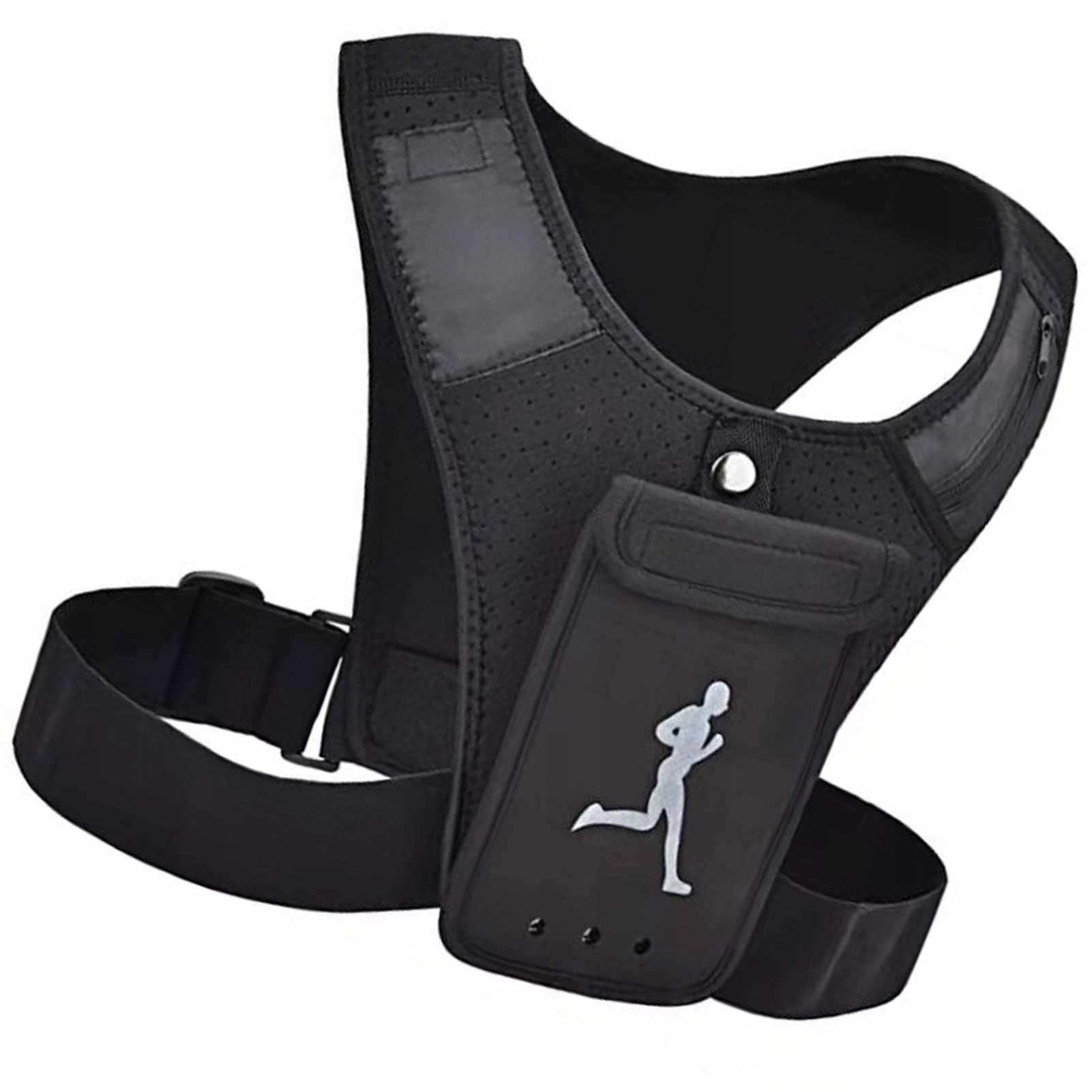 Szelki Odblaskowe Kamizelka Odblaskowa Ostrzegawcza Regulowana Do Biegania