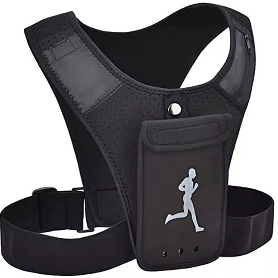 Szelki Odblaskowe Kamizelka Odblaskowa Ostrzegawcza Regulowana Do Biegania