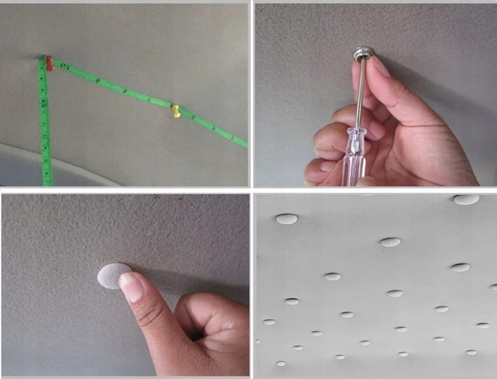 Zestaw Naprawczy Do Naprawy Podsufitki Samochodowej Nity Szary Centymetr