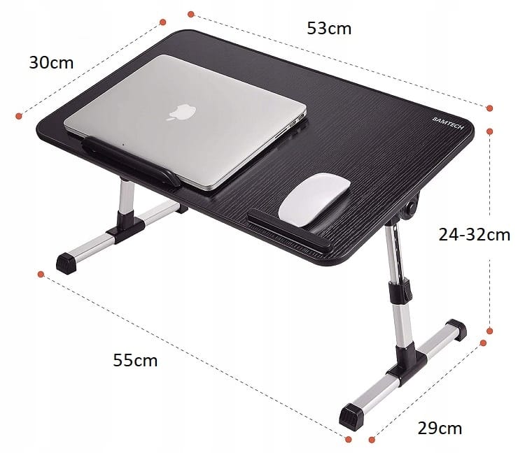 Stolik Pod Laptopa Komputer Do Łóżka Regulowany Składany Podstawka Stół
