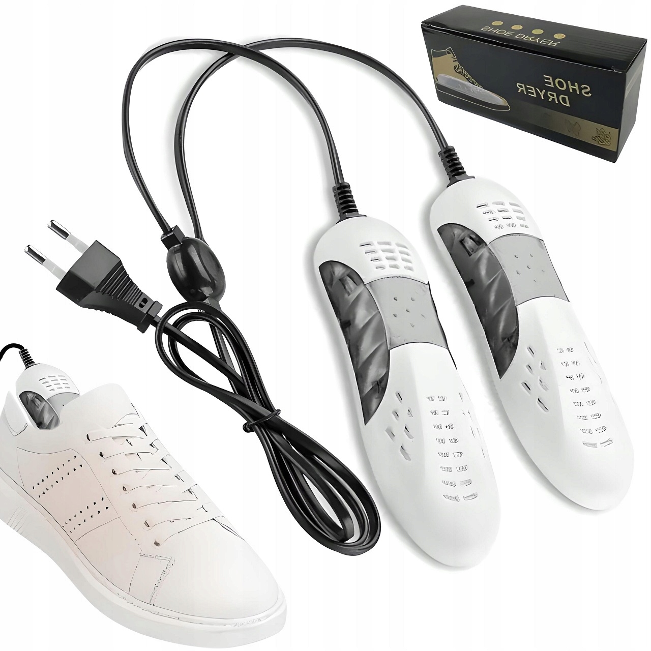 Suszarka Do Butów Osuszacz Do Butów Rękawic Skarpet Dioda Uv Dezynfekcja