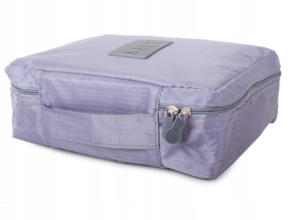 Kosmetyczka Podróżna Organizer Turystyczny Podróżny Do Bagażu Szara