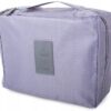 Kosmetyczka Podróżna Organizer Turystyczny Podróżny Do Bagażu Szara