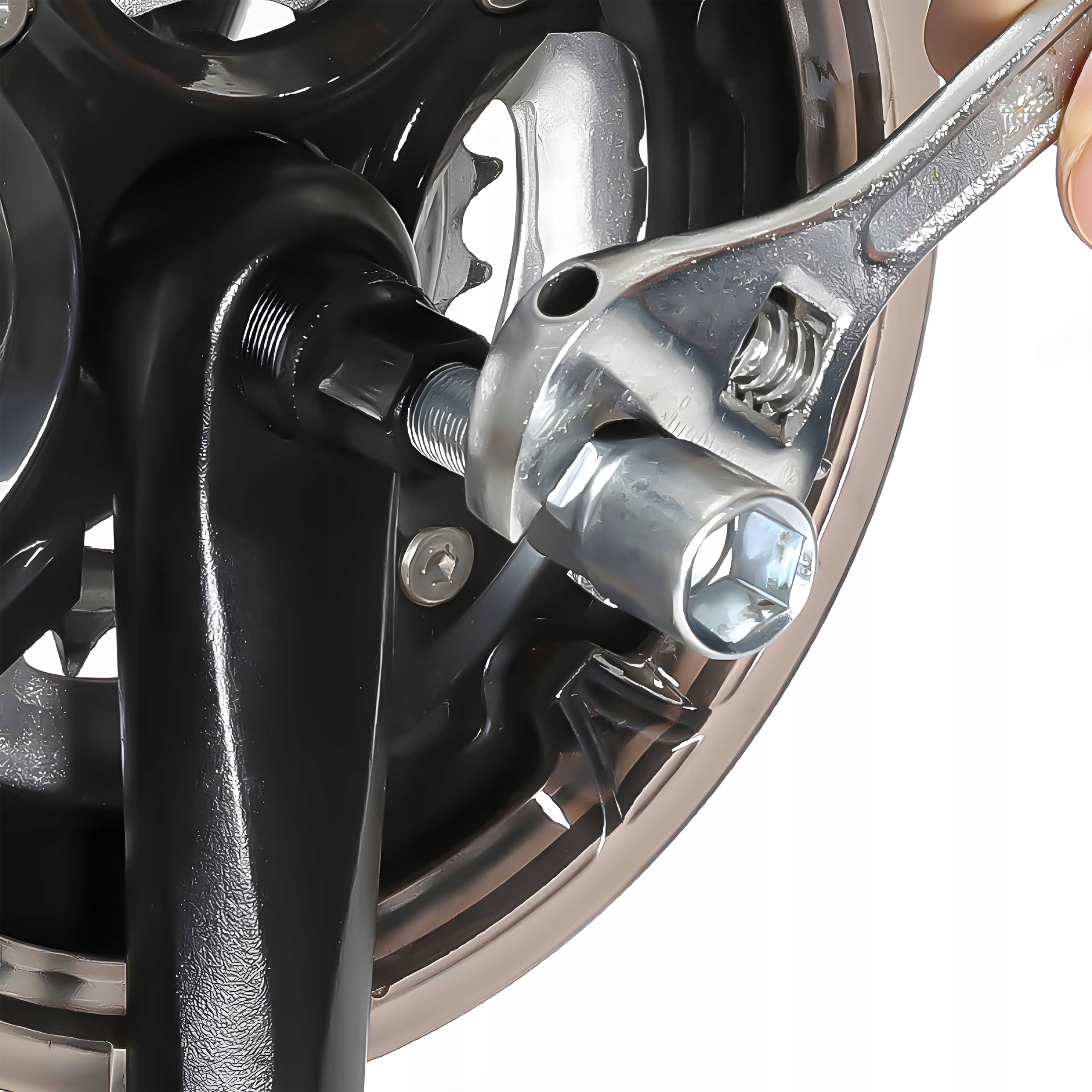 Zestaw Narzędzi Rowerowych Klucze Korby Do Roweru Skuwacz Bacik Klucz