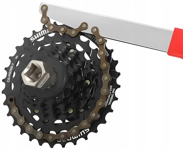 Zestaw Narzędzi Rowerowych Klucze Korby Do Roweru Skuwacz Bacik Klucz