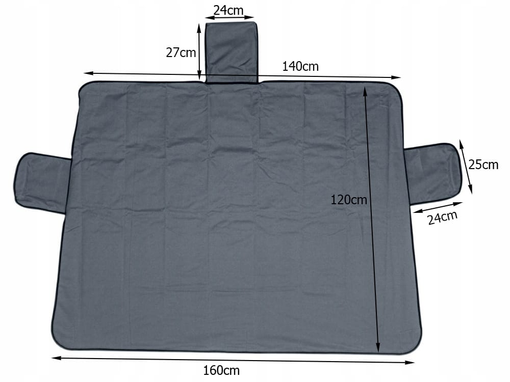 Mata Antyszronowa Na Zimę Szybę Do Szyby Plandeka Płachta Ochronna Na Mróz