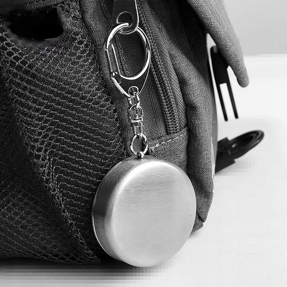 Duży Kieliszek Składany Turystyczny Kubek Metalowy 75ml Podróżny Metalowy