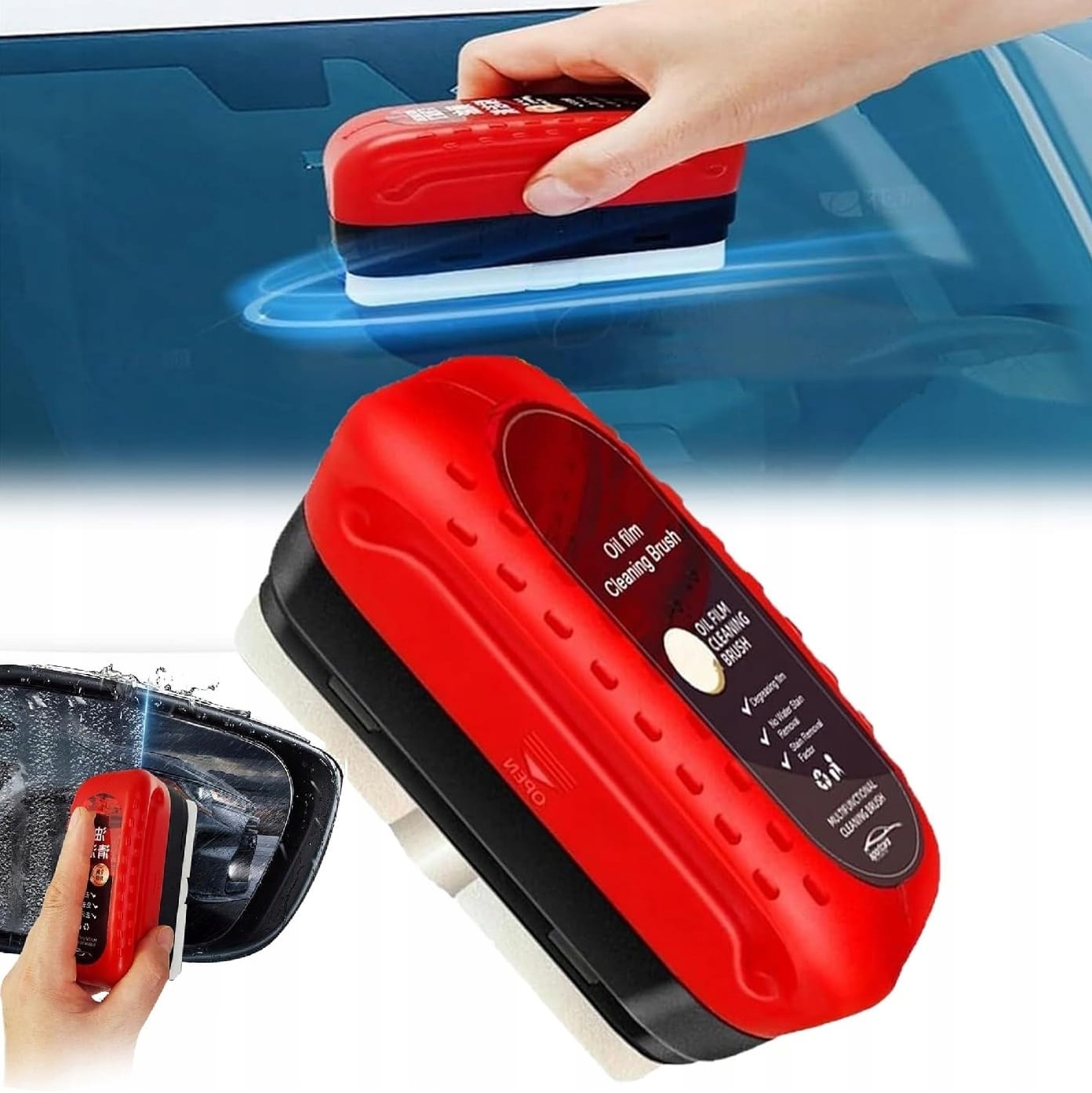 Środek Do Szyb Samochodowych Luster Do Usuwania Plam Filmu Olejowego Auta