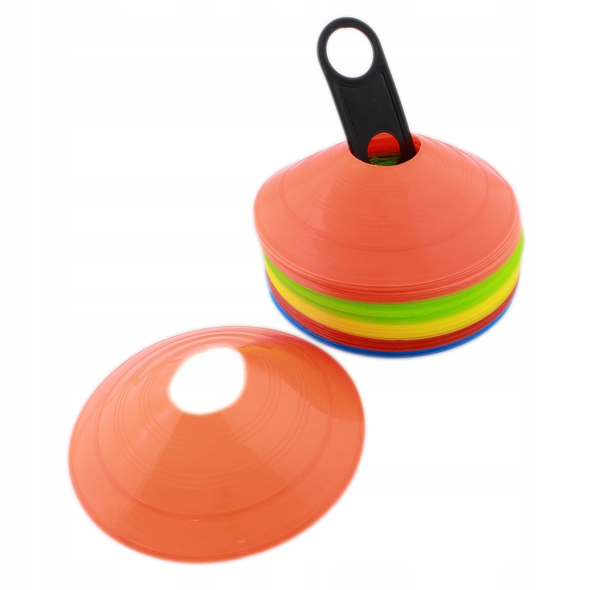 Pachołki Treningowe Do Piłki Nożnej Zestaw 50 szt Piłka Nożna Dla Piłkarza