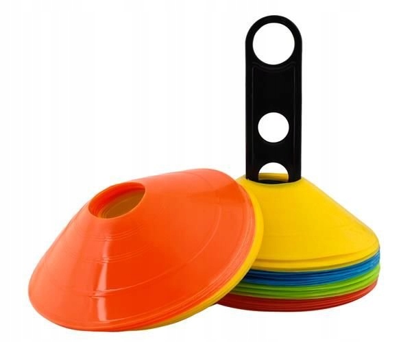 Pachołki Treningowe Do Piłki Nożnej Zestaw 50 szt Piłka Nożna Dla Piłkarza