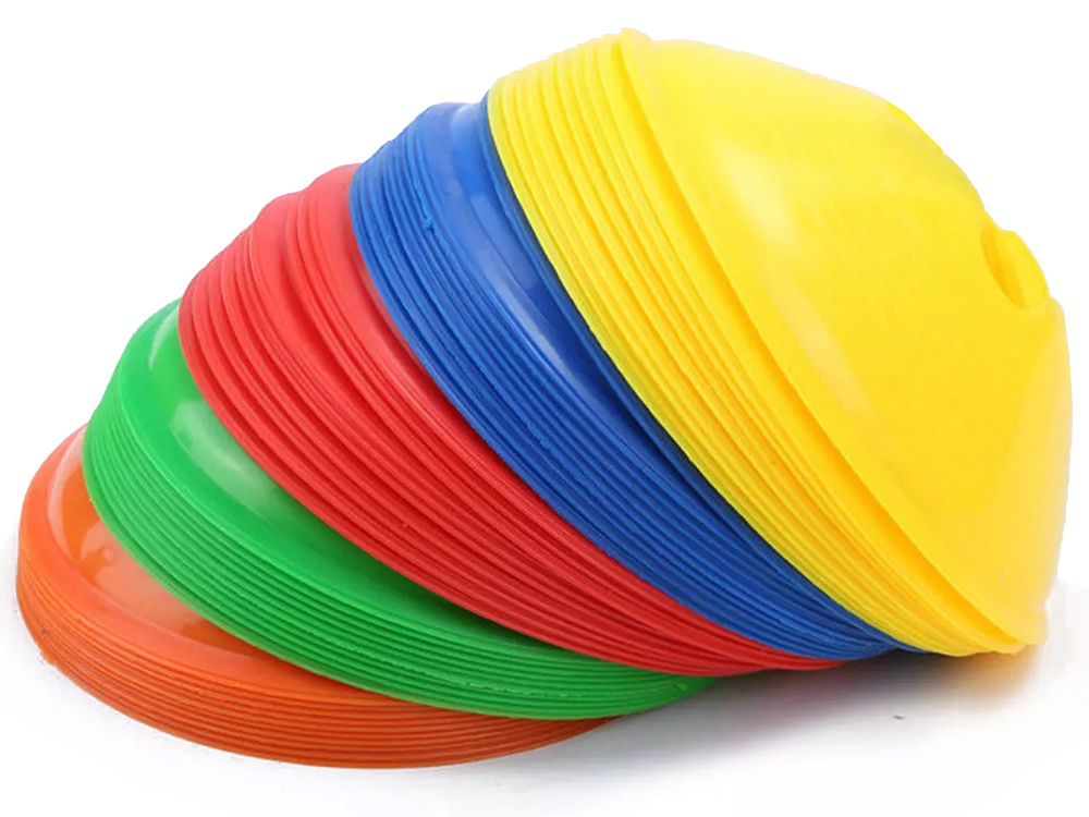 Pachołki Treningowe Do Piłki Nożnej Zestaw 50 szt Piłka Nożna Dla Piłkarza