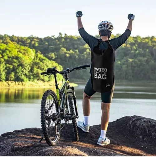 Worek Wodoodporny Wodoszczelny Kajak Torba Plecak Turystyczny 30l