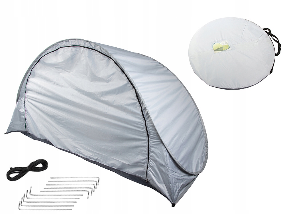 Namiot Plażowy Samorozkładający Xl Parawan Ogrodowy Uv Szybki Montaż Duży