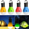 Lampka Żarówka Led Wisząca Hak Namiot Camping Kemping Biwak Na Baterie