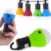 Lampka Żarówka Led Wisząca Hak Namiot Camping Kemping Biwak Na Baterie