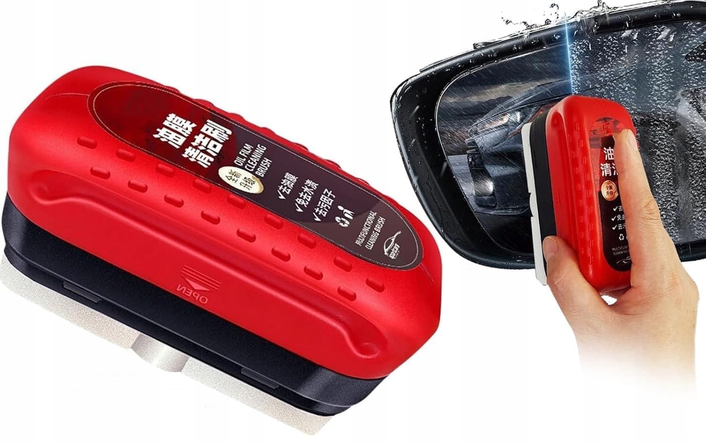 Środek Do Szyb Samochodowych Luster Do Usuwania Plam Filmu Olejowego Auta