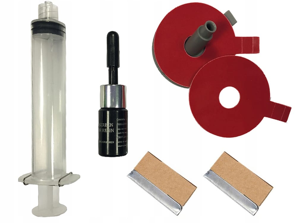 Zestaw Naprawczy Szyby Samochodowej Klej Do Napraw Szyb Odpryski Pęknięcia