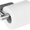 Uchwyt Wieszak Metal Na Papier Toaletowy Samoprzylepny Klej Srebrny Loft Wc