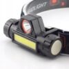 Latarka Czołowa 4w1 Czołówka Lampka Led Reflektor Z Magnesem I Akumulatorem
