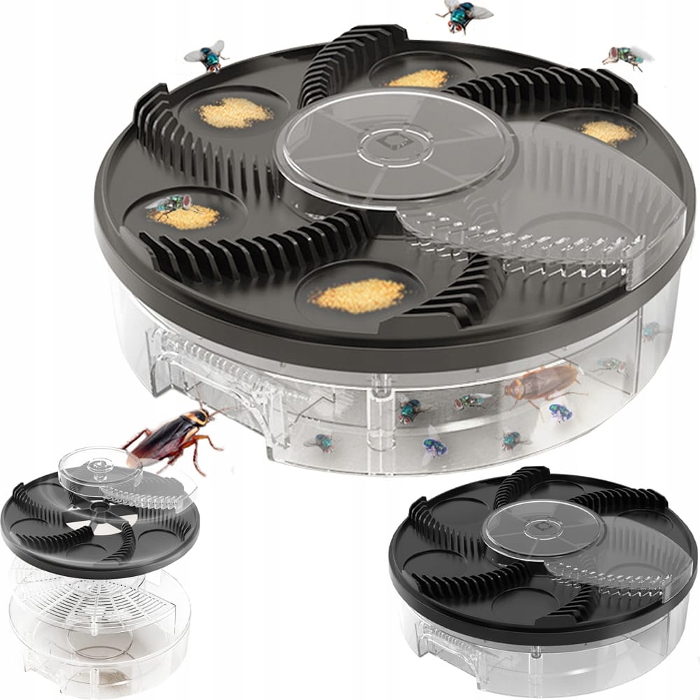 Pułapka Na Muchy Elektryczna Obrotowa Łapka Owadów Komarów Spirala Usb