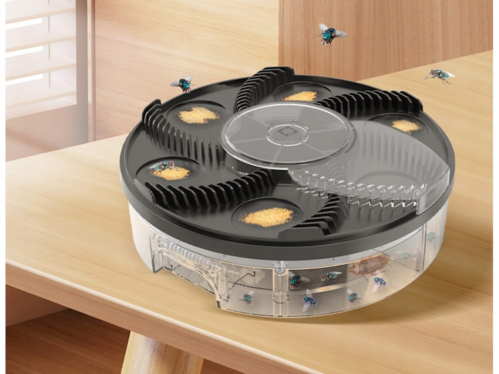 Pułapka Na Muchy Elektryczna Obrotowa Łapka Owadów Komarów Spirala Usb