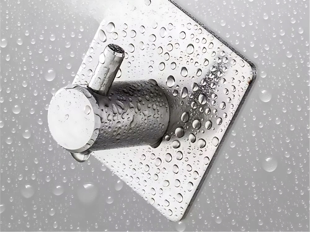 4 X Wieszaki Samoprzylepne Haczyki Uchwyty Łazienkowe Metalowe 4szt Srebrne