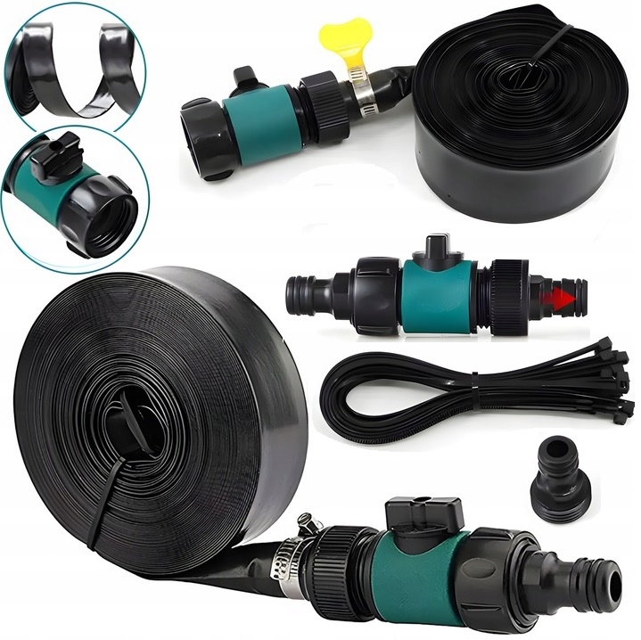 Zraszacz Ogrodowy Wodny Do Trampolin Kurtyna Wodna Mgiełka Chłądząca 12m