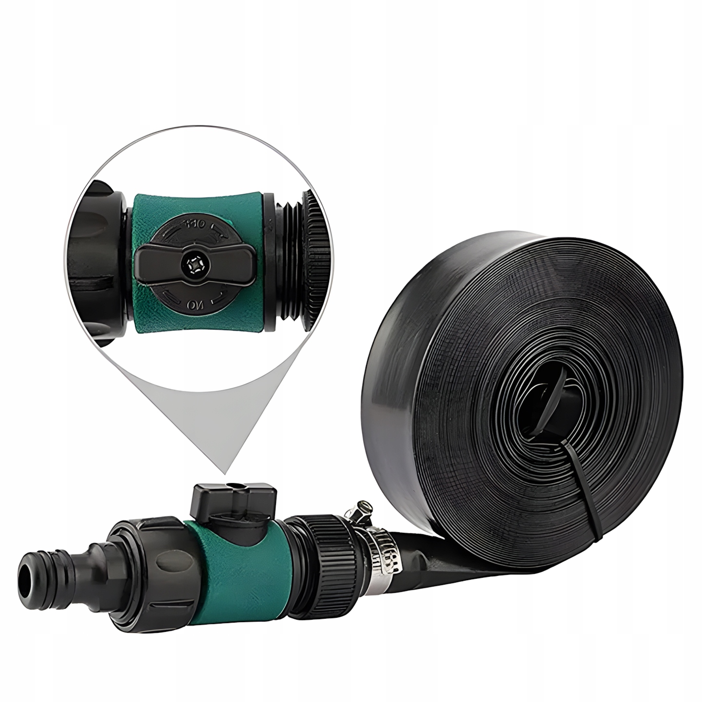 Zraszacz Ogrodowy Wodny Do Trampolin Kurtyna Wodna Mgiełka Chłądząca 12m