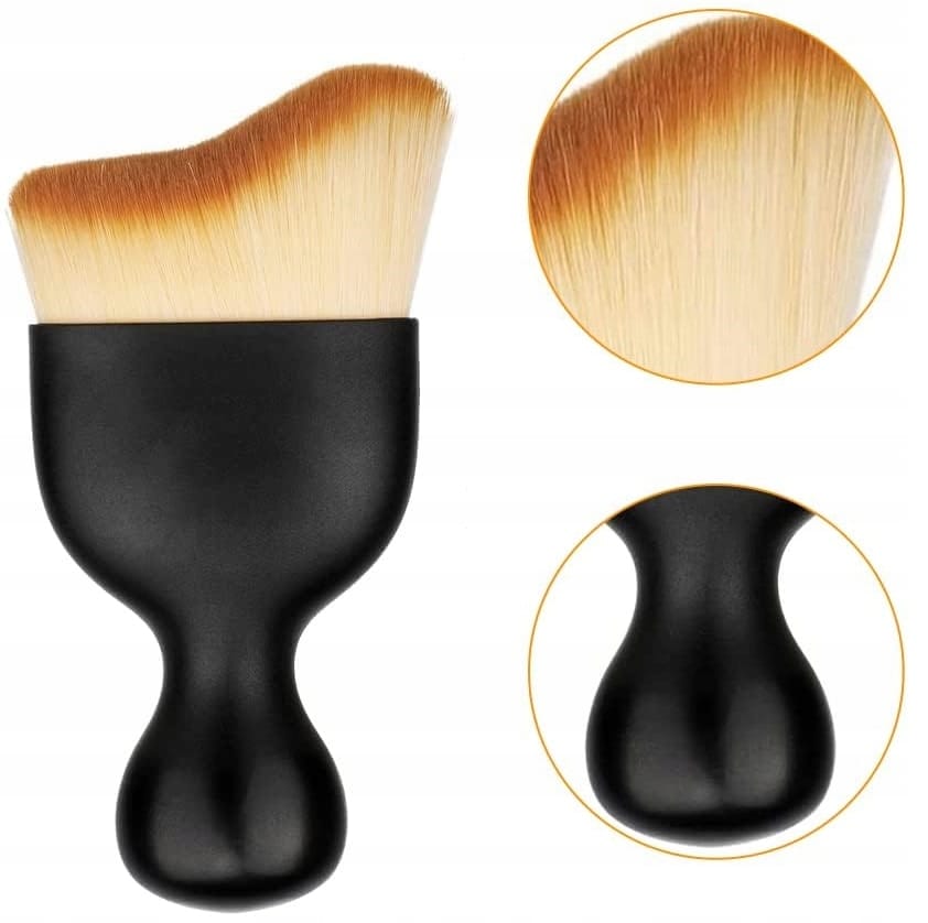 4x Pędzel Pędzelek Do Detalingu Auta Do Czyszczenia Wnętrza Miękkie Włosie