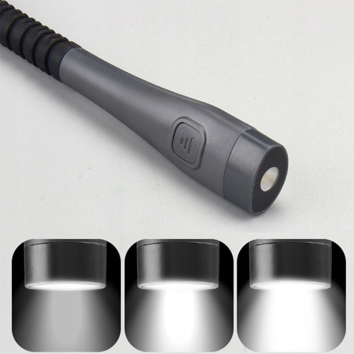 Lampka Led Na Szyję Do Czytania Książek Akumulator Usb C Elastyczna Nocna