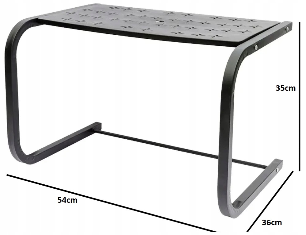 Półka Kuchenna Stojak Stelaż Nad Mikrofalówkę Mikrofalę Do Kuchni Regał