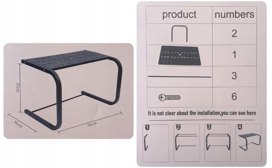 Półka Kuchenna Stojak Stelaż Nad Mikrofalówkę Mikrofalę Do Kuchni Regał