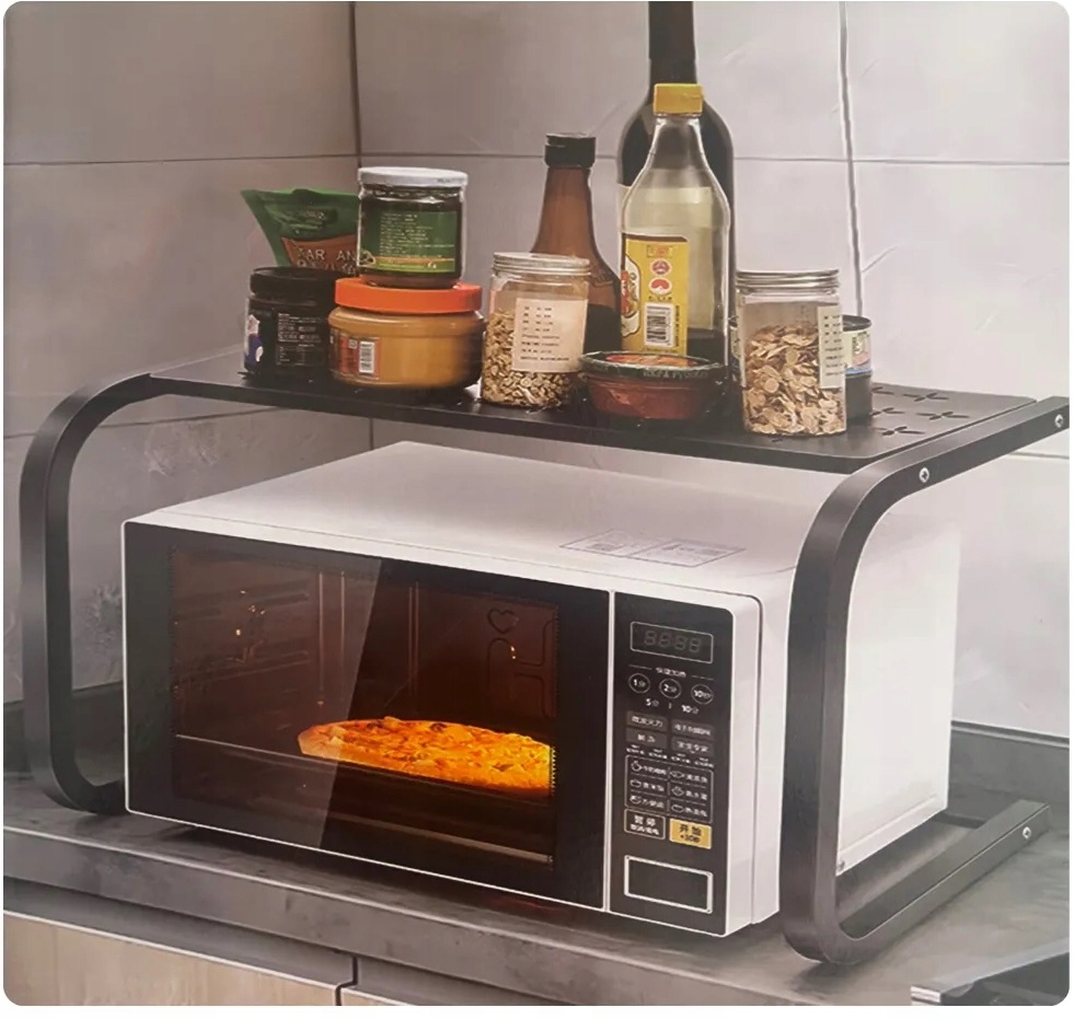 Półka Kuchenna Stojak Stelaż Nad Mikrofalówkę Mikrofalę Do Kuchni Regał