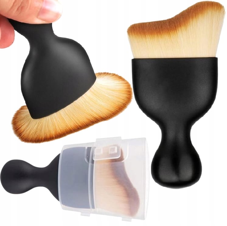 Zestaw Detailing Car 2w1 Do Auta Szczotka- Miękki Pędzelek Z Etui Do Auta