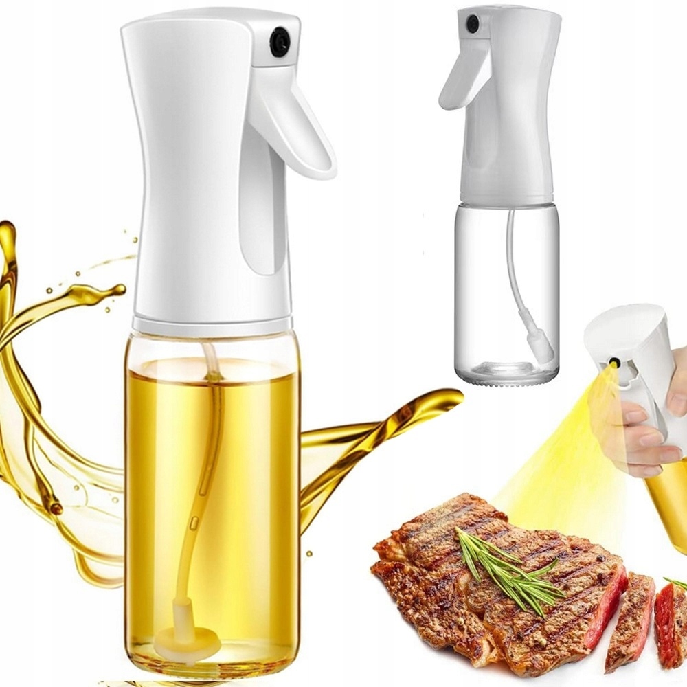 Spryskiwacz Do Oleju Oliwy Octu Dozownik W Sprayu 200ml Szklany Rozpylacz