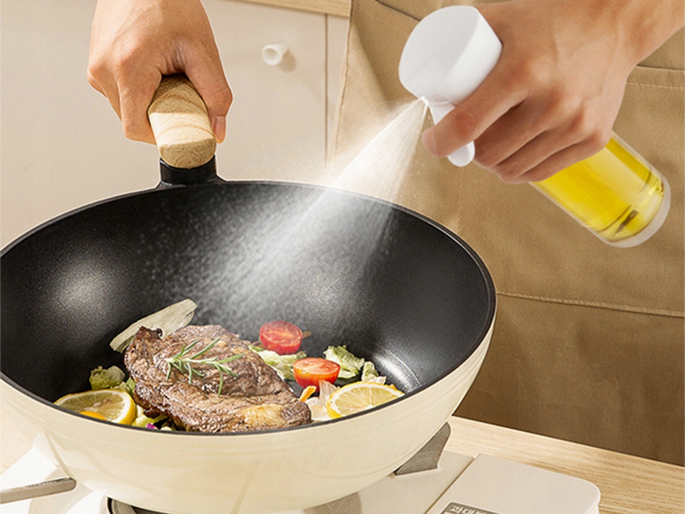 Spryskiwacz Do Oleju Oliwy Octu Dozownik W Sprayu 200ml Szklany Rozpylacz