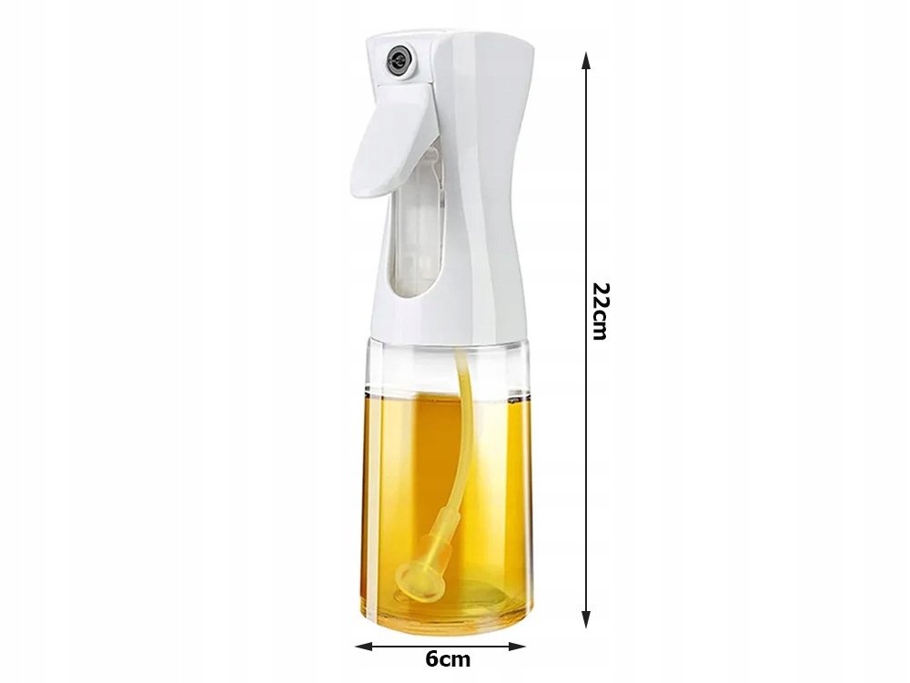 Spryskiwacz Do Oleju Oliwy Octu Dozownik W Sprayu 200ml Szklany Rozpylacz