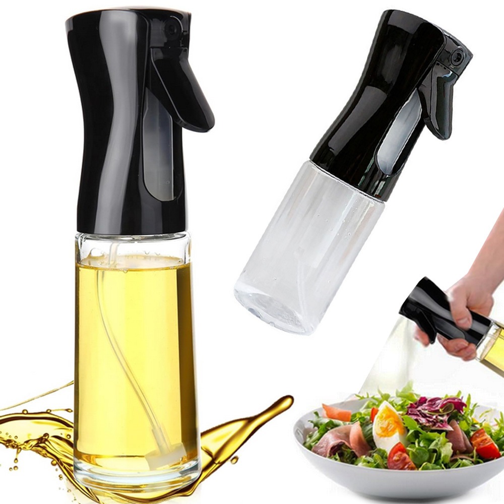 Spryskiwacz Do Oleju Oliwy Octu Dozownik W Sprayu 200ml Szklany Rozpylacz