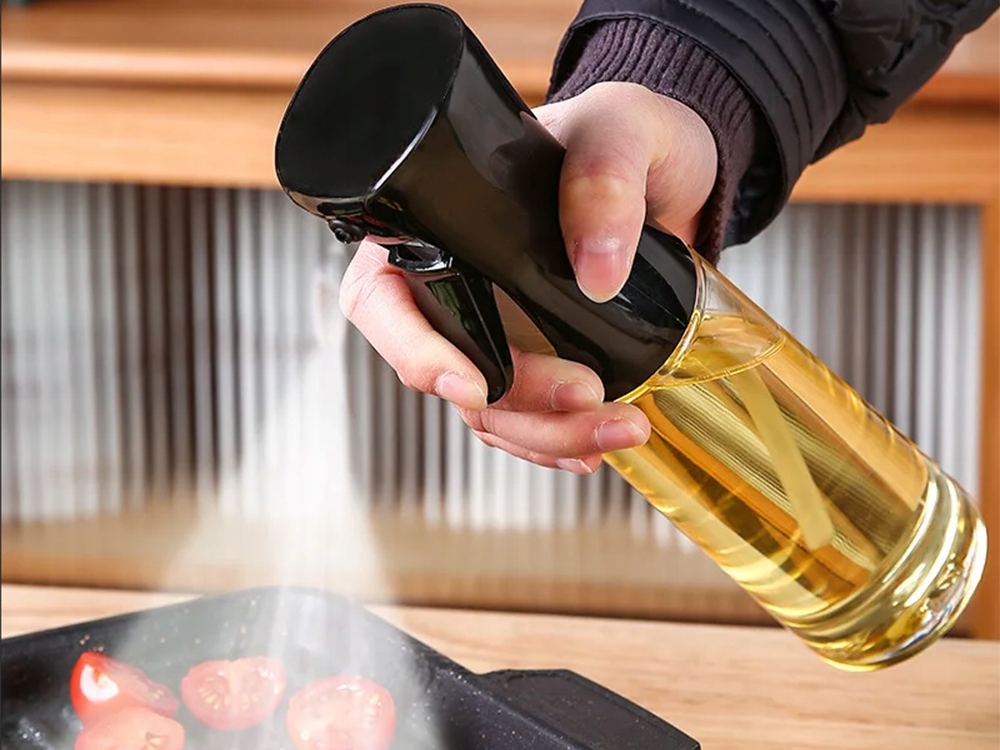 Spryskiwacz Do Oleju Oliwy Octu Dozownik W Sprayu 200ml Szklany Rozpylacz